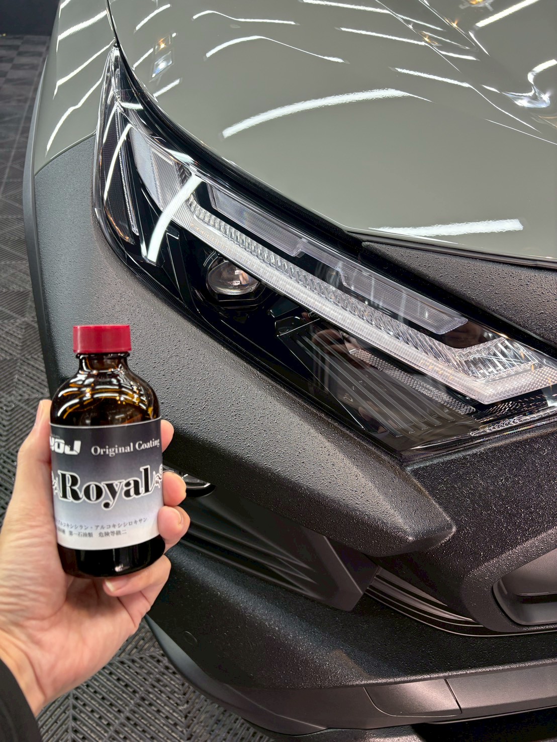 【トヨタ　ＲＡＶ４】ロイヤルコーティングで魅せるカーキ✨